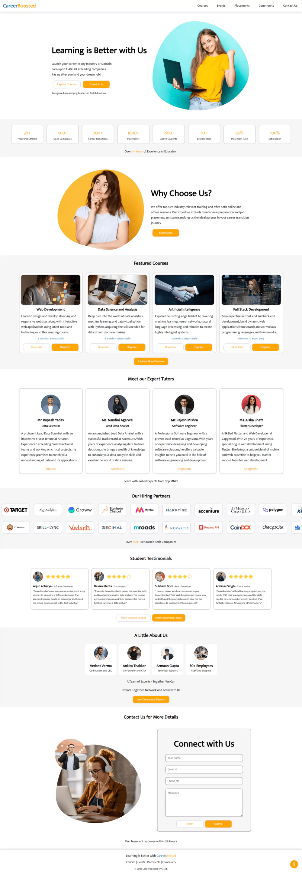 Educational Website